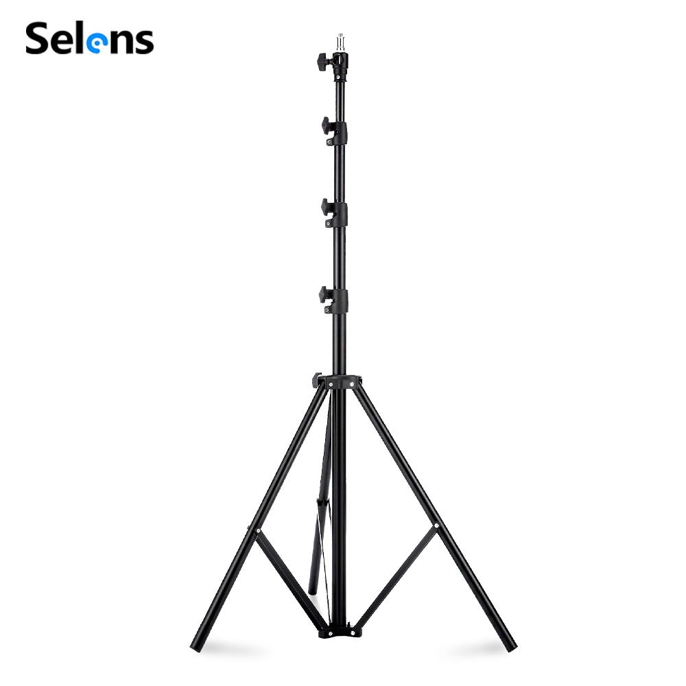 Photography Lighting Meter - Statif Lampu Selens 2.2~3.95m dengan Bantalan
