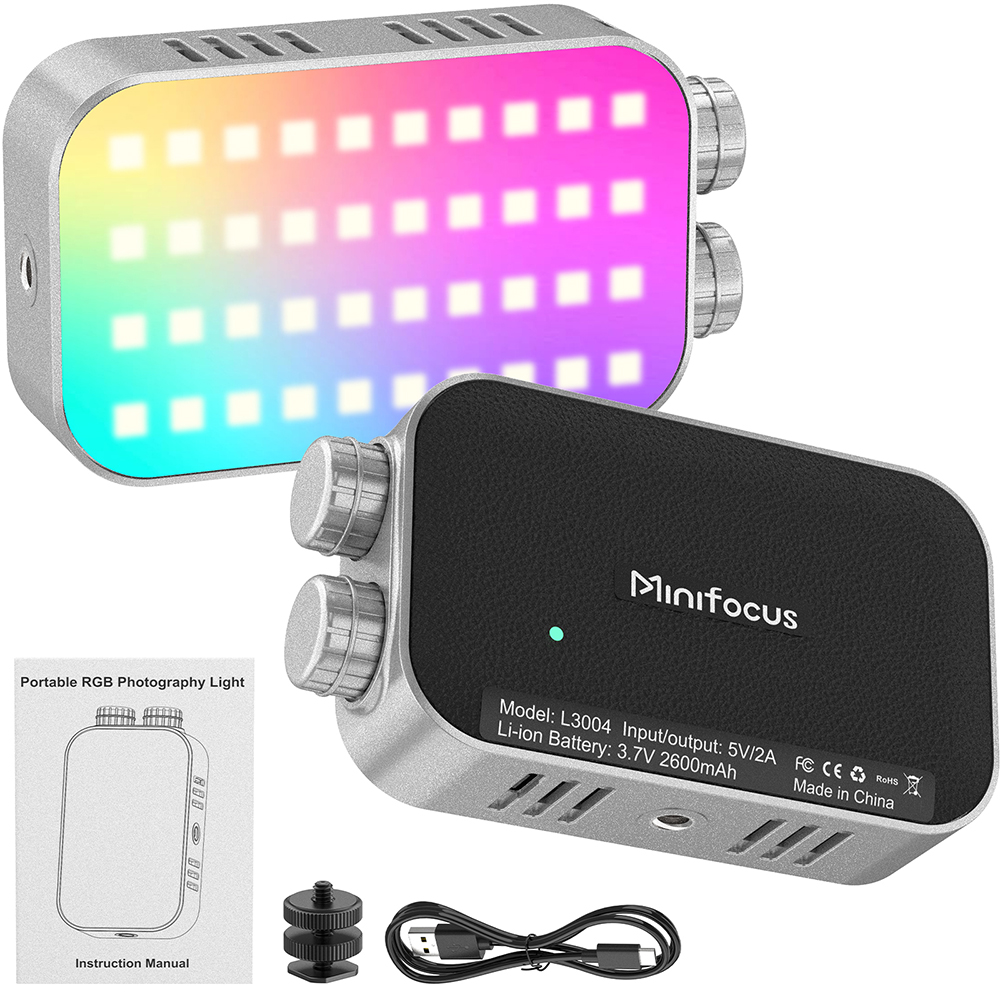 Photography Lighting Game - Lampu LED Portabel Pocket Tofu RGB