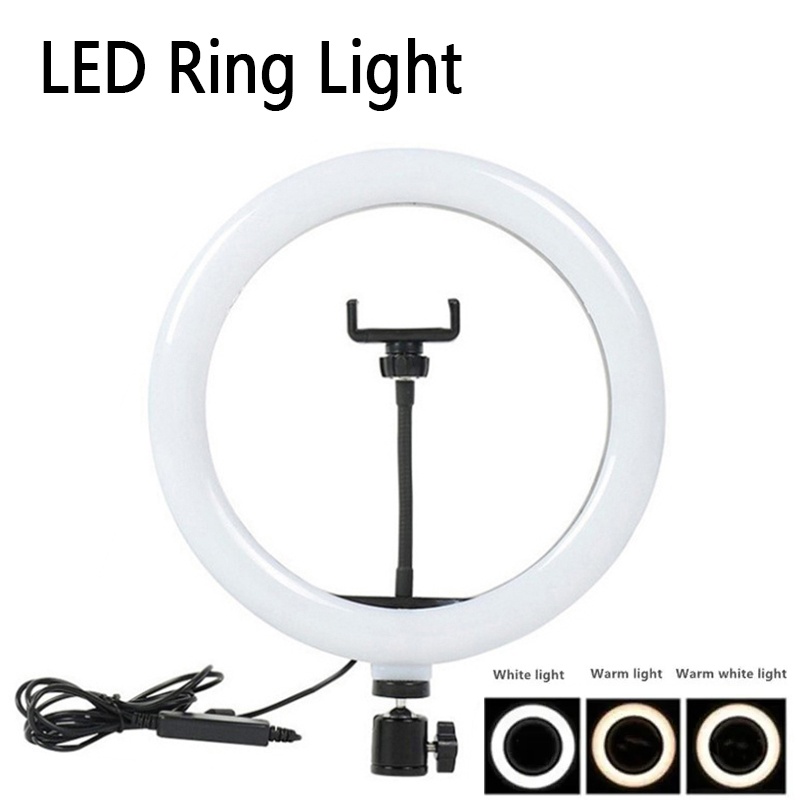 Photography Lighting Game - Lampu Selfie Ring Light 16/26/33cm untuk