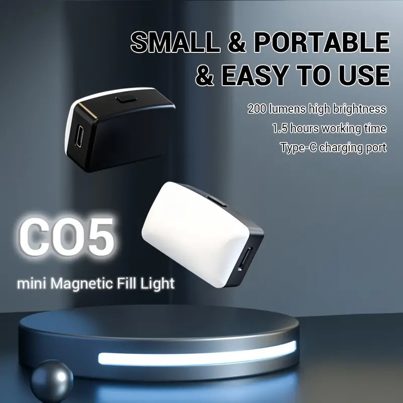 Photography Mobile Lighting - Lampu Ring LED Selfie Mini, lampu