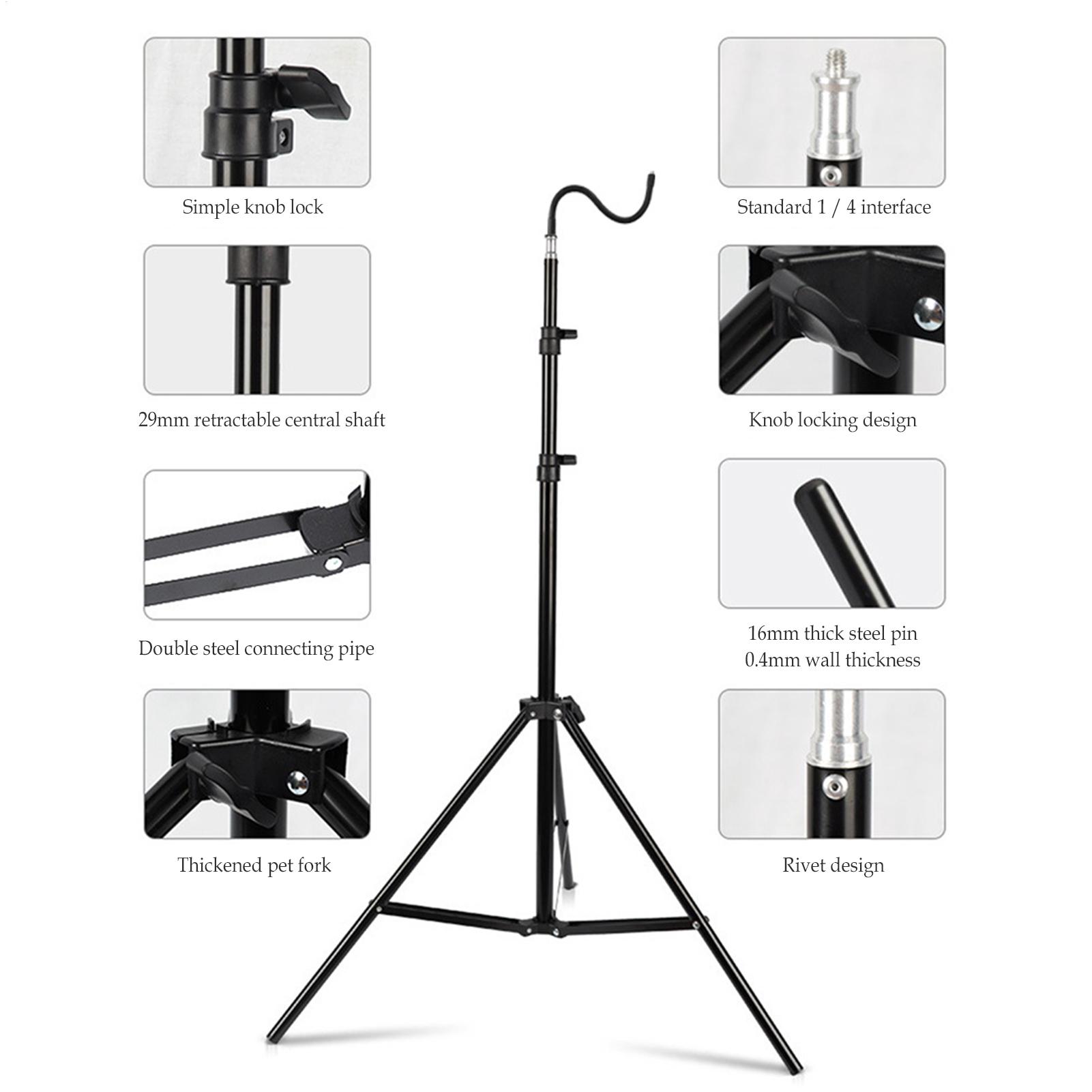 Tripod Lampu untuk Kios Jalan, - Photography Lighting Handheld ulasan dan harga
