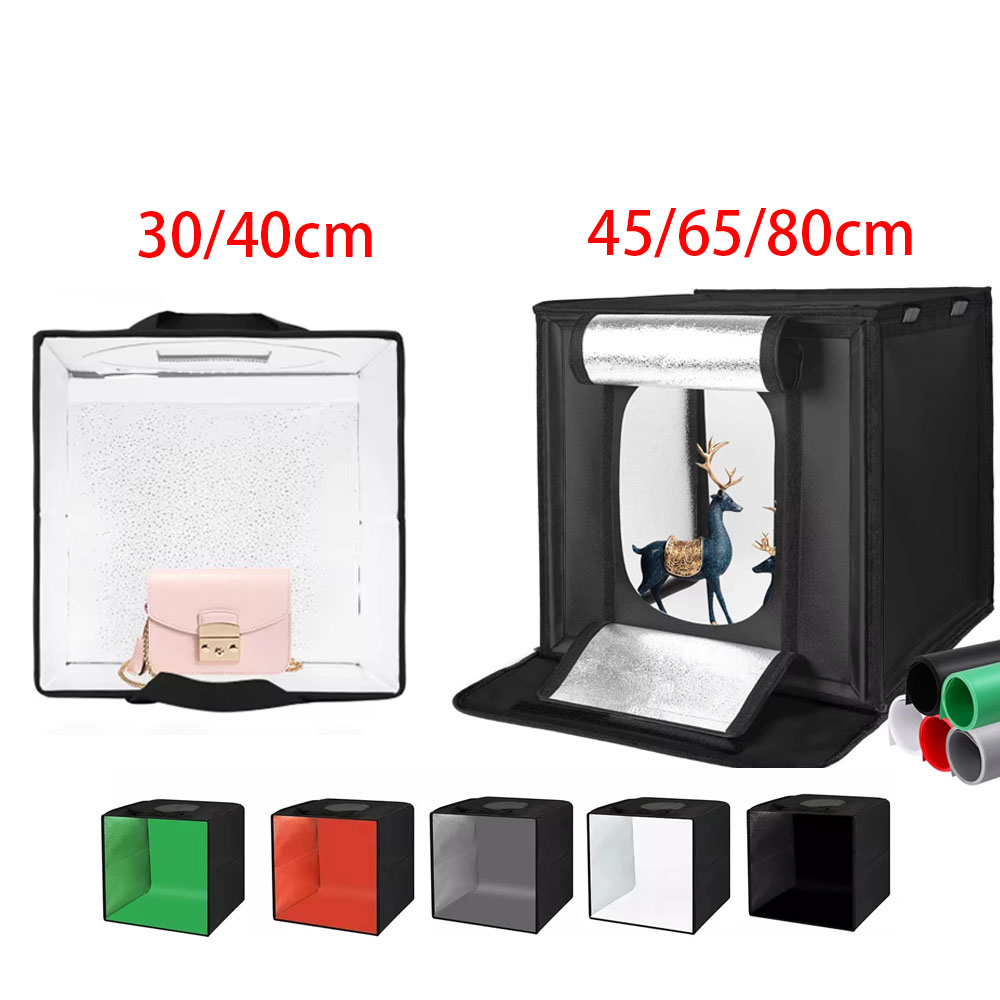 30/40/45 65 80Cm Tenda Fotogra - Photography Lighting Kit Portable ulasan dan harga