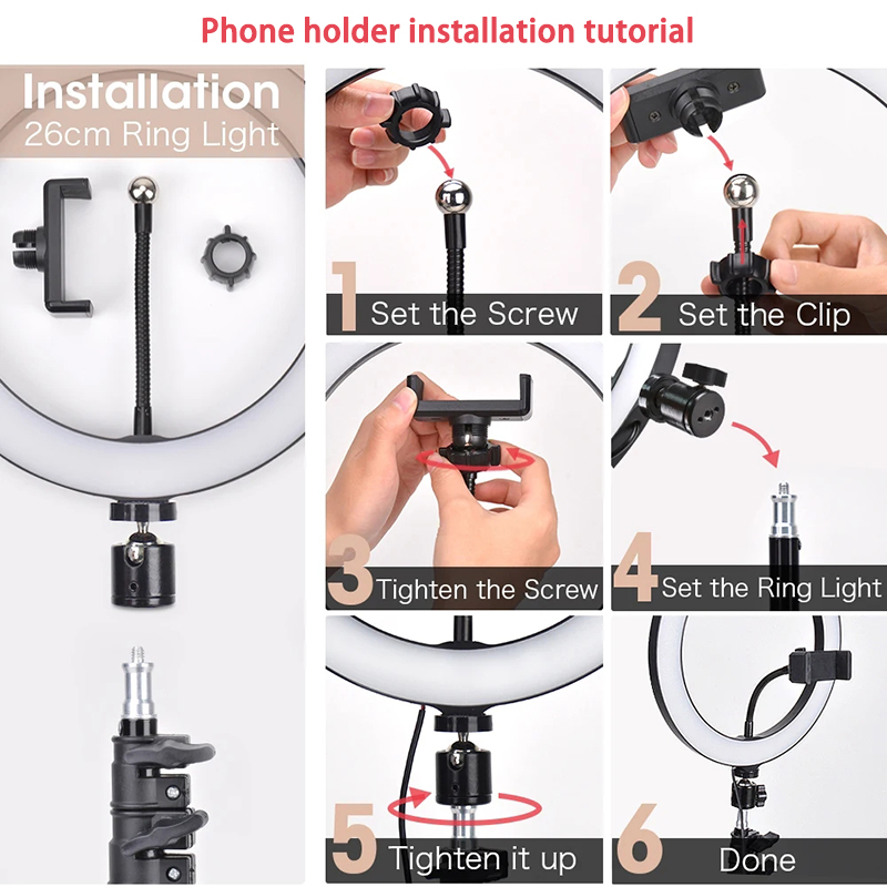 Lampu Selfie Ring Light 16/26/ - Photography Lighting Game ulasan dan harga