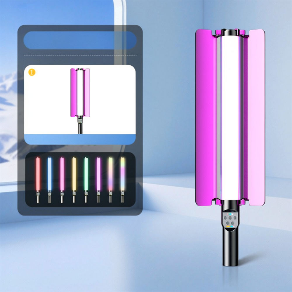 Lampu Video RGB Portabel, Lamp - Photography Lighting Kit Portable ulasan dan harga
