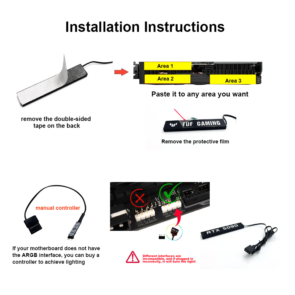 Panel Pencahayaan ARGB GPU PC  - Photography Lighting Game ulasan dan harga