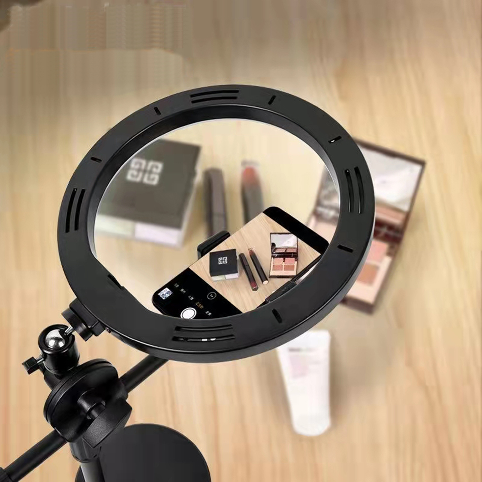 Tripod Overhead dengan lampu c - Photography Mobile Lighting ulasan dan harga